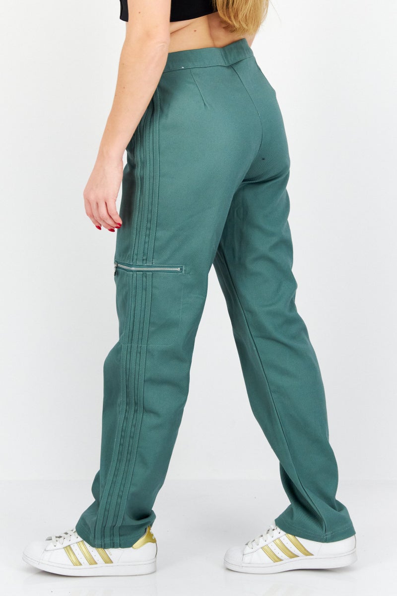 adidas Originals Women Sportswear Fit Training Track Pants, Green  - Image 4