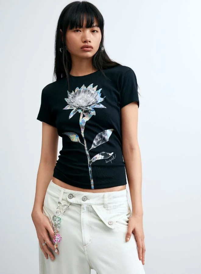 Floral Print T-Shirt