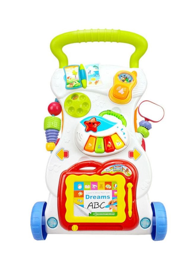 Cool Baby 4-In-1 Multifunctional Baby Musical Walker, Smooth-Rolling Wheels, Anti-Tipping, Easy-To-Operate Handle, 9-12 Months - Image 1