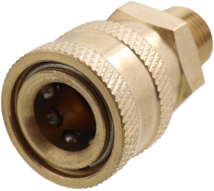General Pump Pressure Washer 1/4 Inch Male NPT-M Quick Connect Coupler 5000 Psi - Image 1