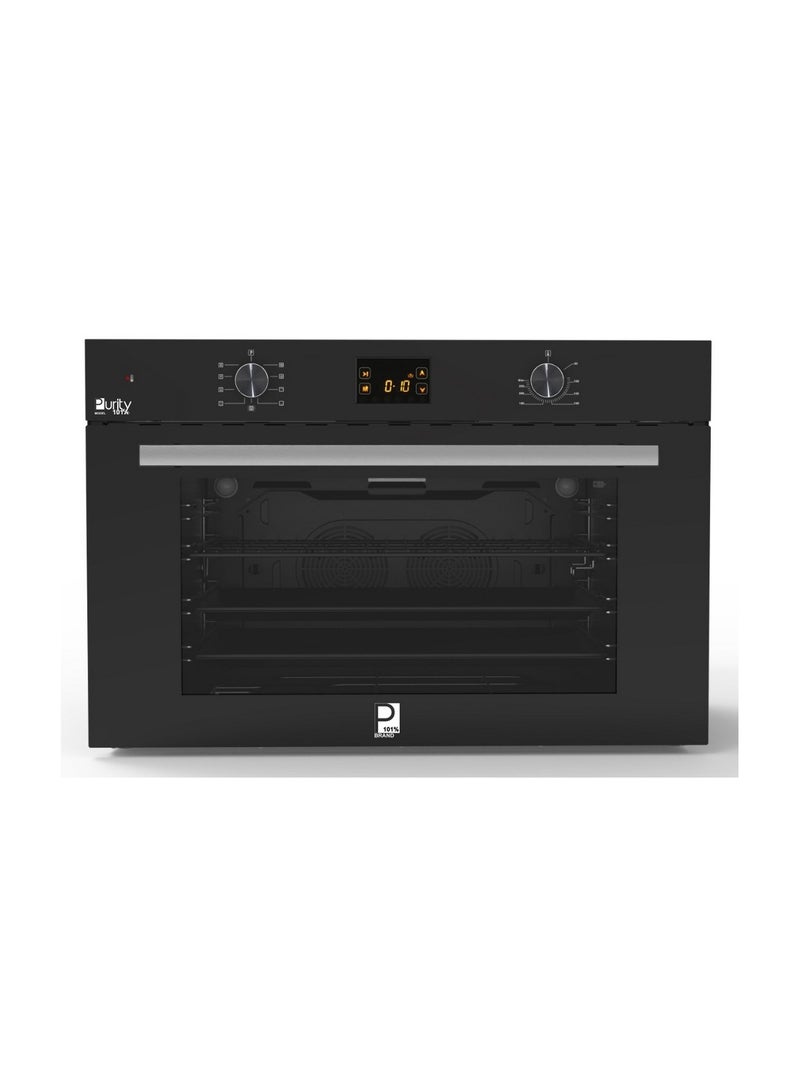 Purity Purity Full Electric Digital touch Built-in Oven 90 cm 105 L Black - KPT909EED 