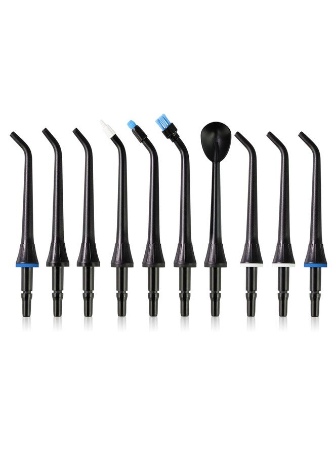 MySmile 10 Pcs Replacement Jet Tips Water Dental Flosser, Oral Irrigator Nozzle Set & Storage Case, Compatible MySmile Cordless Select LP211 and LP221 - Image 1