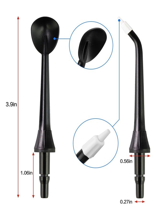 MySmile 10 Pcs Replacement Jet Tips Water Dental Flosser, Oral Irrigator Nozzle Set & Storage Case, Compatible MySmile Cordless Select LP211 and LP221 - Image 3