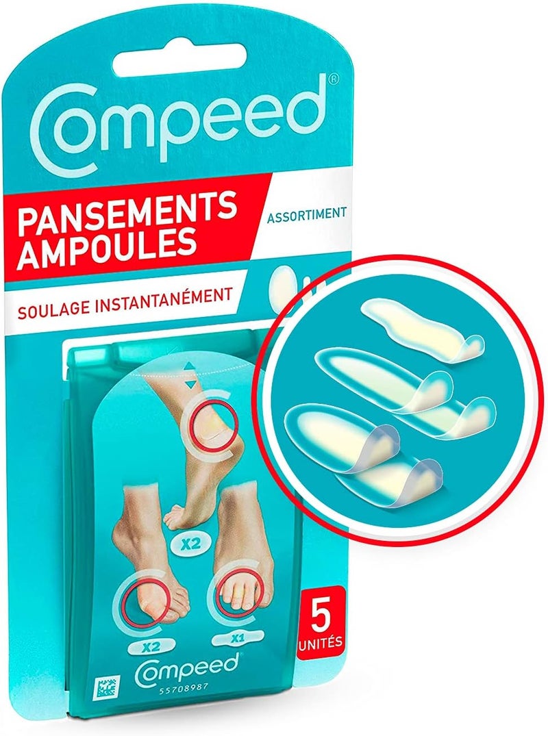 Compeed Blisters Assortment 5 Plasters - Image 1