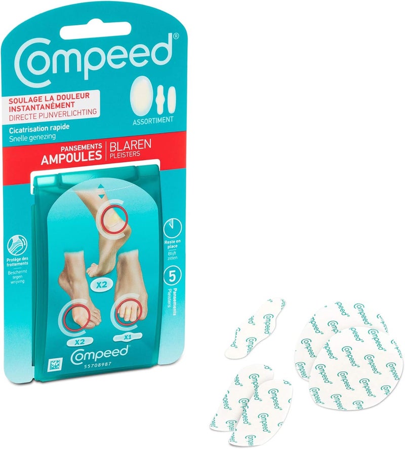 Compeed Blisters Assortment 5 Plasters - Image 3