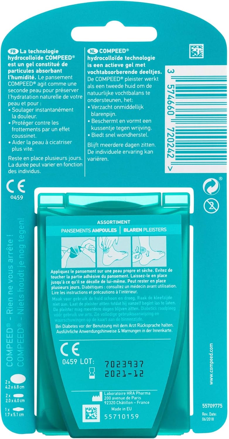 Compeed Blisters Assortment 5 Plasters - Image 2
