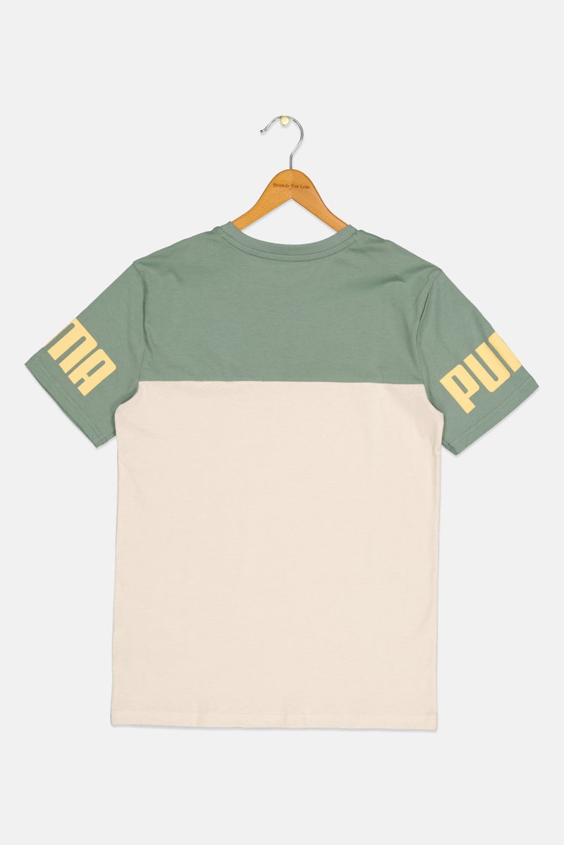 PUMA Kids Boy Short Sleeve Outdoor T-Shirt, Multicolor - Image 3