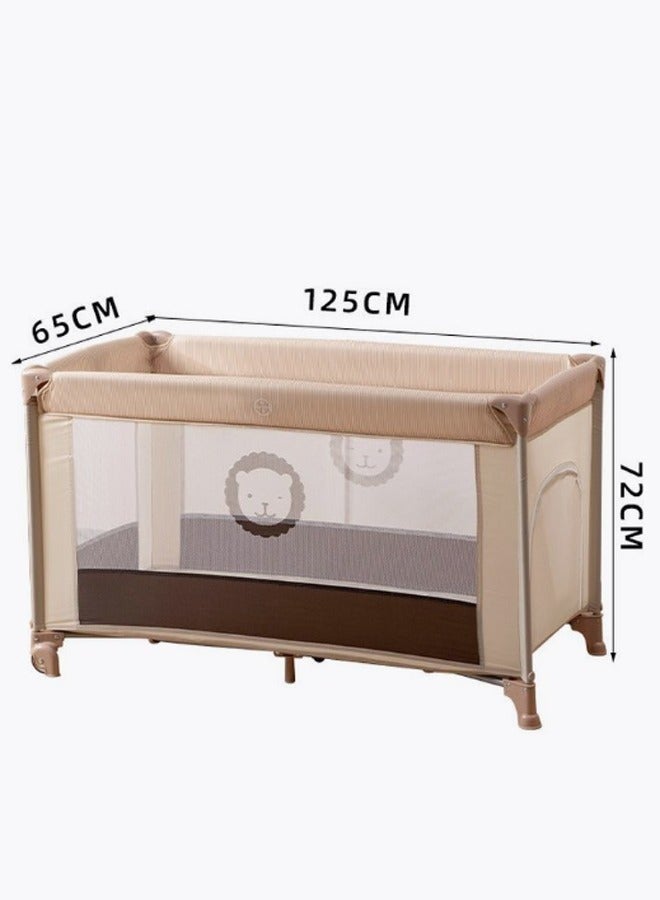 NKX Multifunctional Portable Folding Crib And Playbed Ideal For Newborns And Toddlers With Travel Carry Bag - Image 2