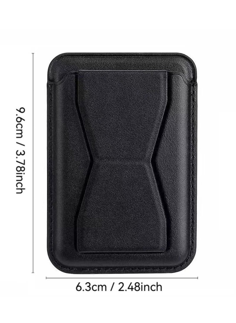 دوسالا حامل كرت مغطى بالجلد مع مشبك ودعامة ماج سيف - Image 2