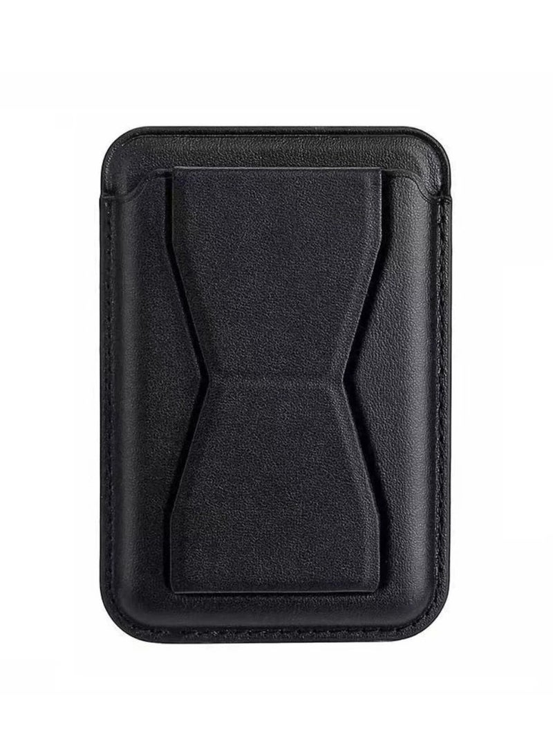 دوسالا حامل كرت مغطى بالجلد مع مشبك ودعامة ماج سيف - Image 1