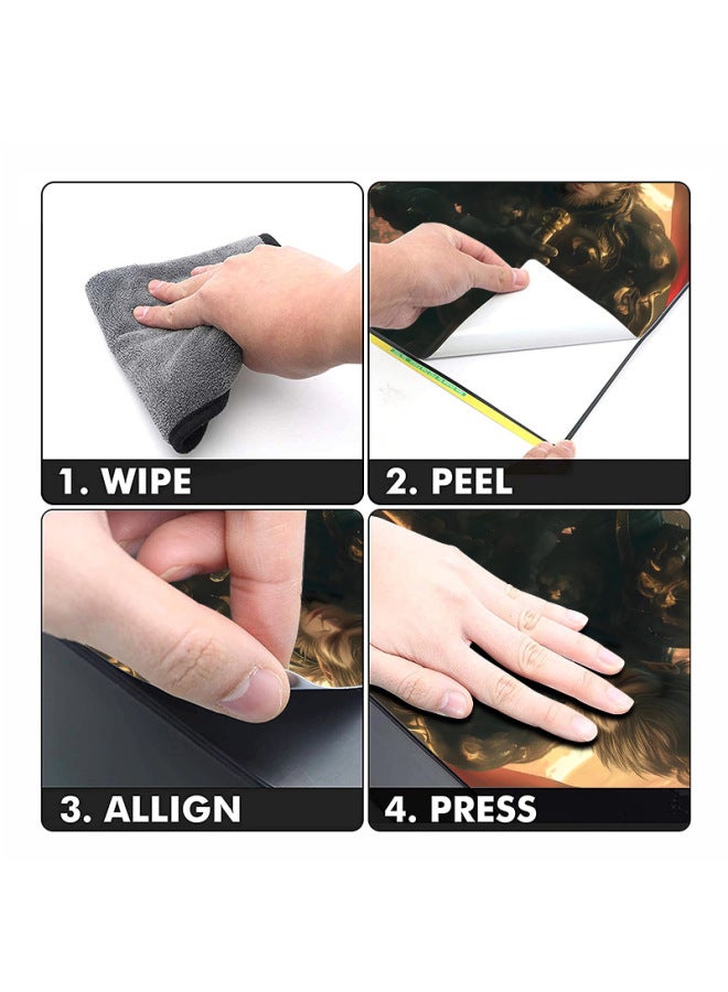 general For Sony PS5 Game Console Stickers Digital Version Of The Protective Film Fashion Black Myth Wukong Full Set Of Stickers-Color:PS5SlimDiscQT-18265 - Image 5