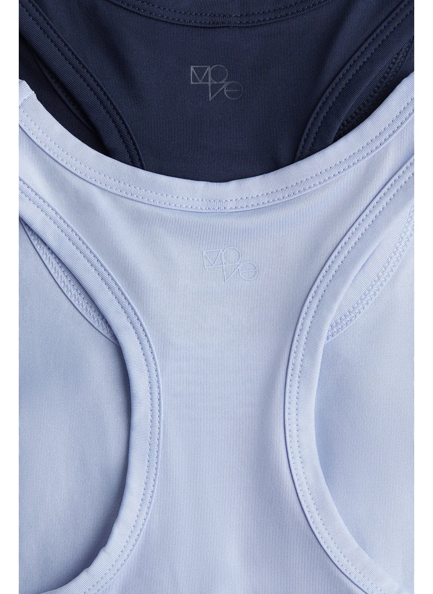 H&M 2-Pack Drymove™ Vest Tops
