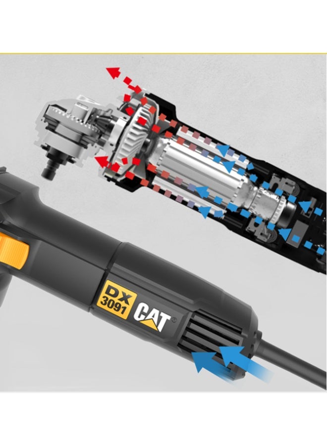 CATERPILLAR Electric Angle Grinder | 4.5" | 720 Watt | DX3091.1 | CAT - Image 3