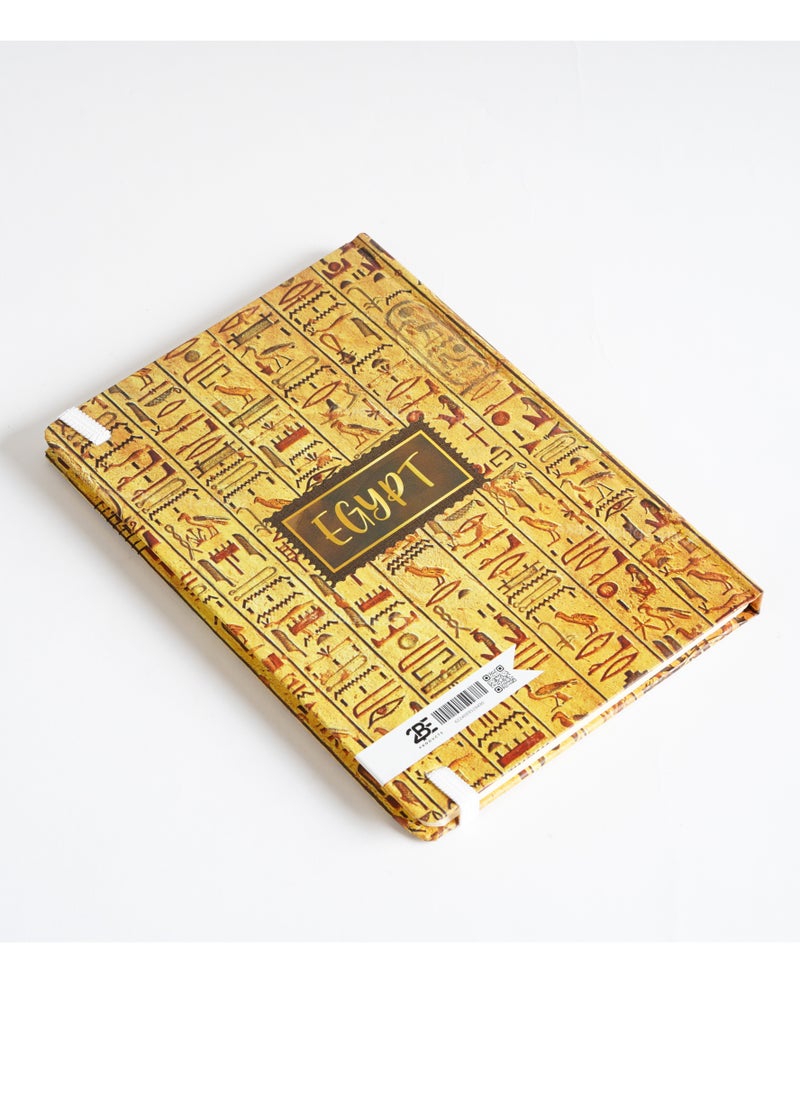 Borg El Arab Egyptian Art Print Ancient Notebook 80 Sheets (Tutankhamun)  - Image 2