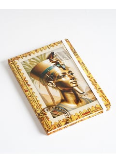 Borg El Arab Egyptian Art Print Ancient Notebook 80 Sheets (Tutankhamun)  - Image 1