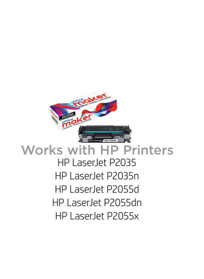 Office Maker Toner Cartridge For HP Laserjet P2035 P2055 Printer Black - Image 4