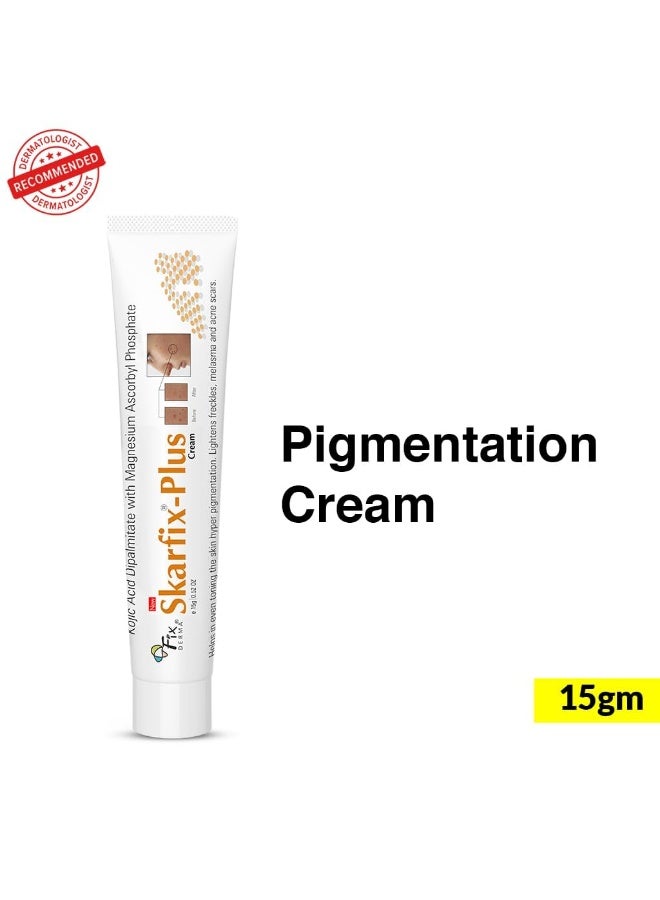 Fixderma Skarfix-Plus Scar Removal Cream | Hyperpigmentation Removal Cream and Acne Scars Removal Cream | Helps to Reduce Melasma- 15 g - Image 3