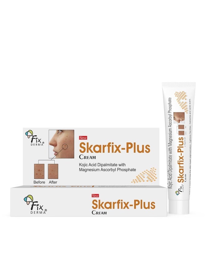 Fixderma Skarfix-Plus Scar Removal Cream | Hyperpigmentation Removal Cream and Acne Scars Removal Cream | Helps to Reduce Melasma- 15 g - Image 1