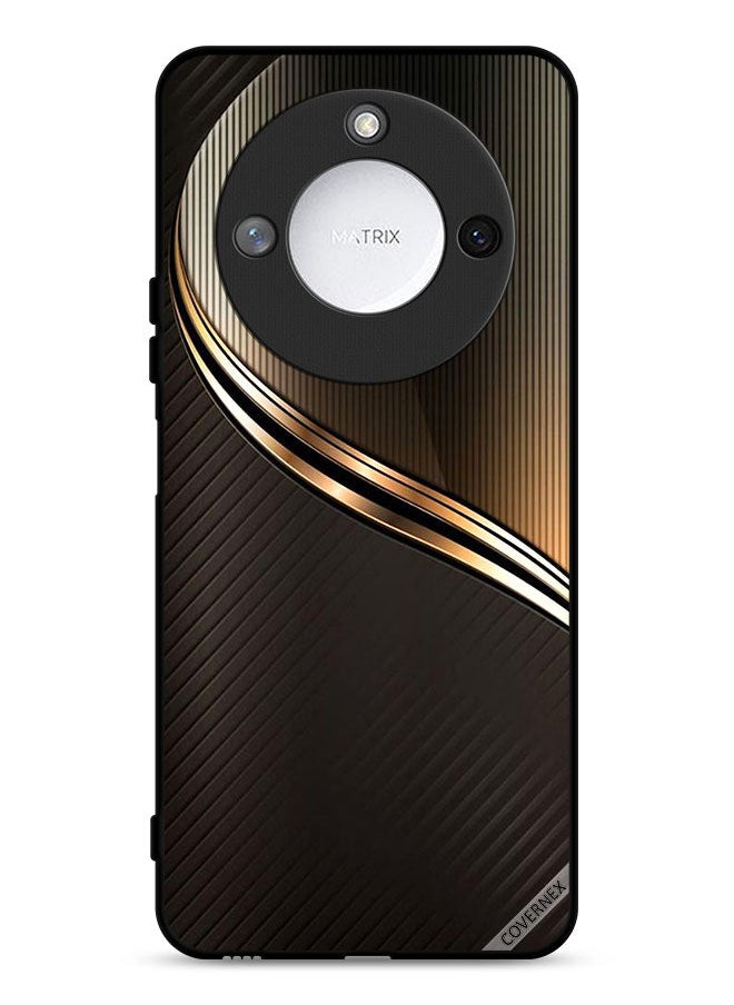 Covernex Honor X9c Smart 5G Protective Case Cover Steel Pattern  - Image 1