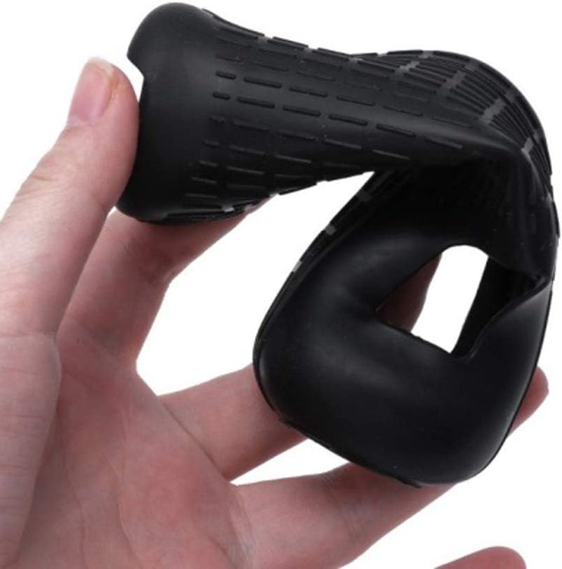 LACTIVX 2X Wii Silicone Case Cover with Wrist Strap for Wii Remote Controller (Black) - Image 5
