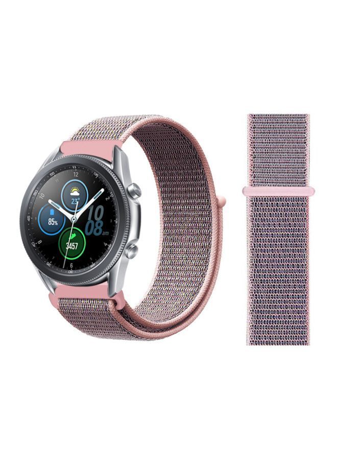 NIBEMINENT Replacement Band For Samsung Galaxy Watch3 45mm Pink Sand - Image 2