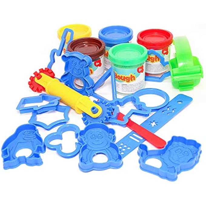 FUNSKOOL FUNDOUGH - GIFT SET,GIFT FOR GIRL BOY, 3YEARS +, MULTI-COLOUR, MULTICOLOR, FS9302600 - Image 3