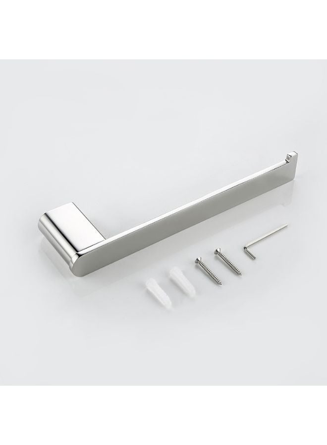 Silver Wall Mounted SUS304 Bathroom Towel Holder - Image 4