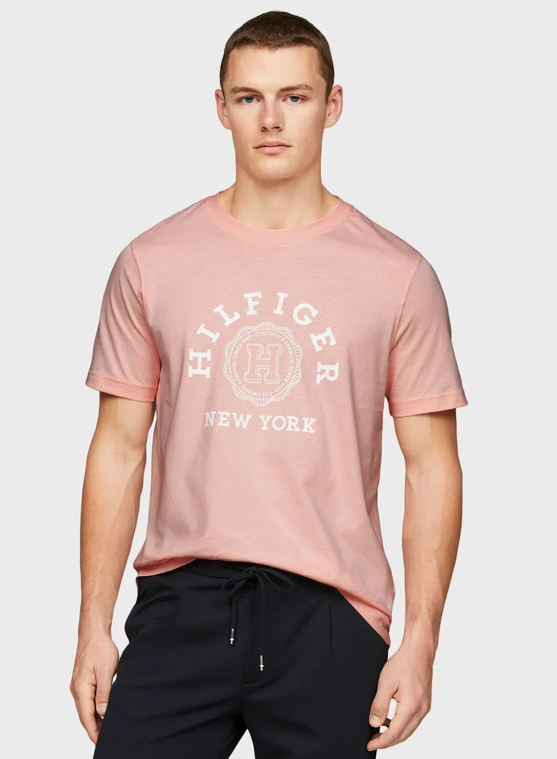 TOMMY HILFIGER Logo Crew Neck T-Shirt