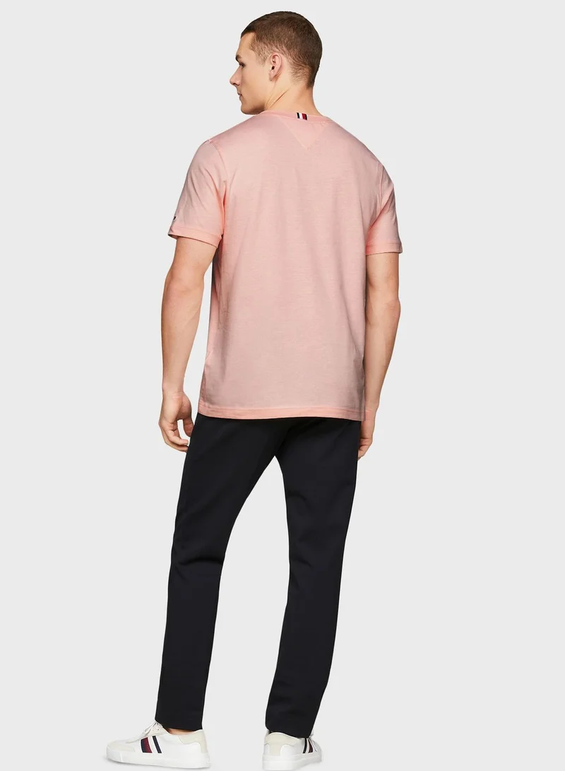TOMMY HILFIGER Logo Crew Neck T-Shirt