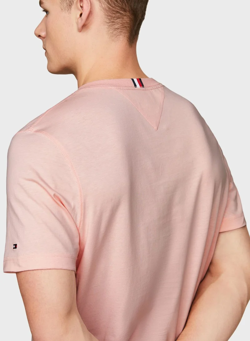 TOMMY HILFIGER Logo Crew Neck T-Shirt