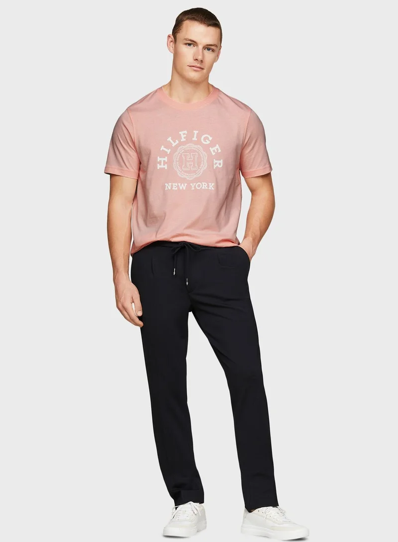 TOMMY HILFIGER Logo Crew Neck T-Shirt