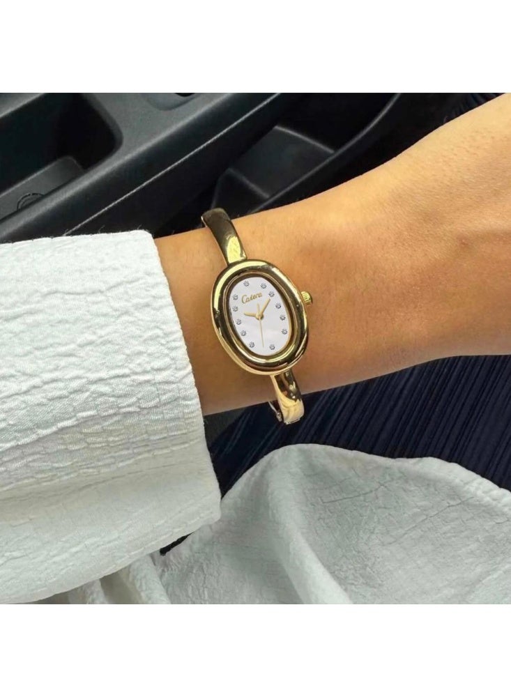 كاتيرا ساعة نسائية ستيل ضد الماء عصرية و حديثة وبجودة عالية من Catera - Image 2