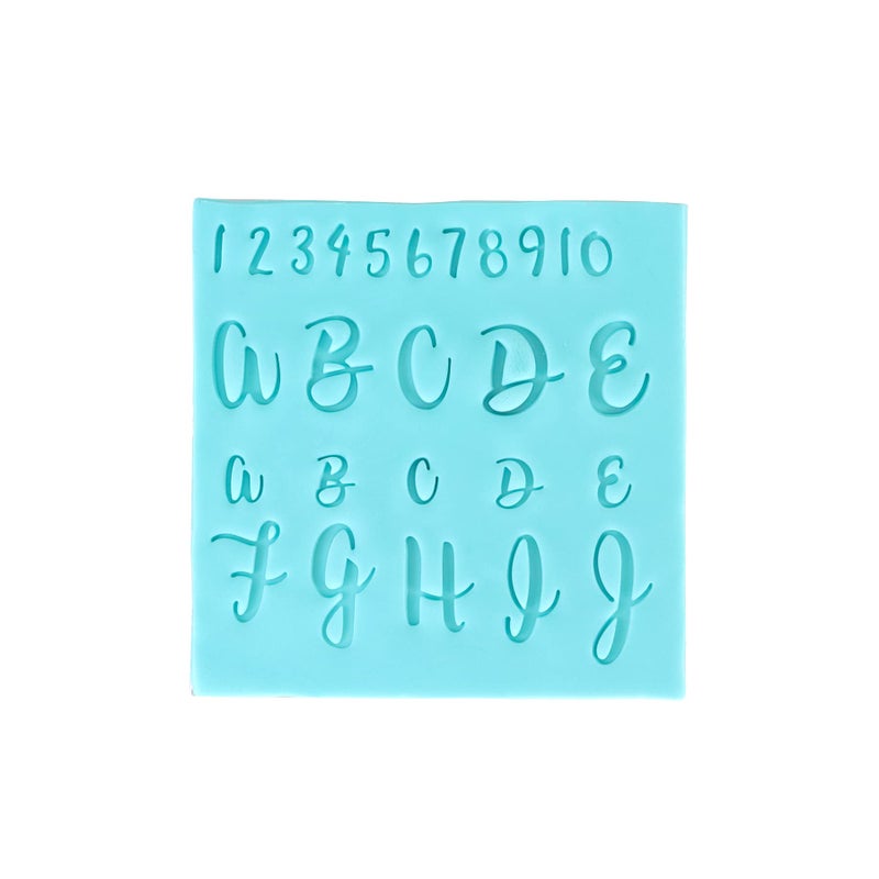 PME Fun Fonts Cupcake & Cookie Stamping Set of 66  blue  standard - Image 5