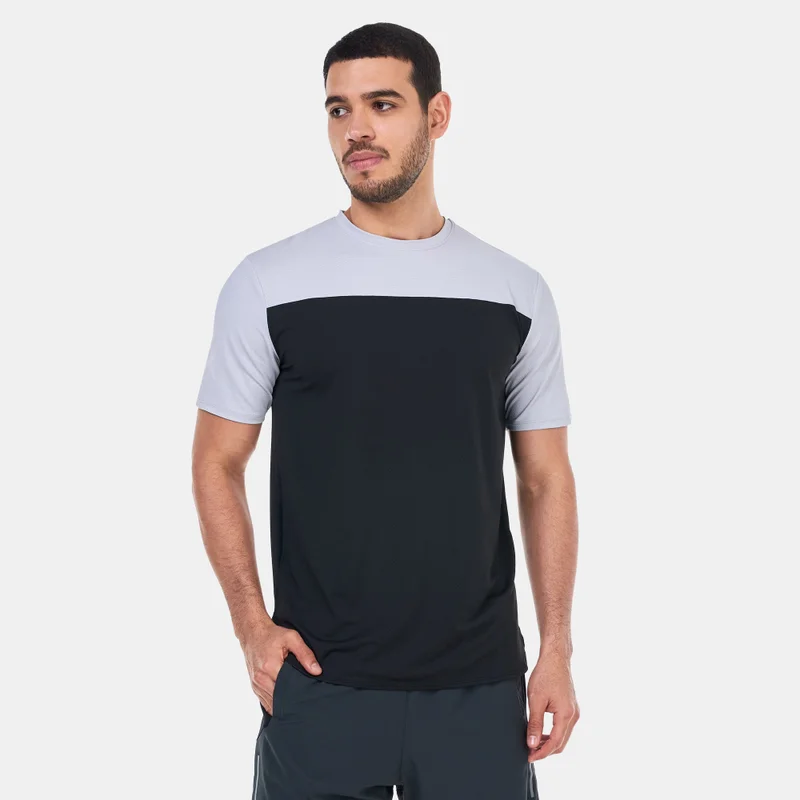 Sun and Sand Sports Men's Active Colour Block Training T-Shirt