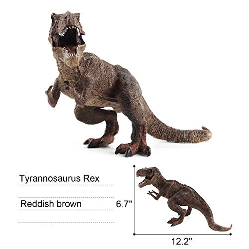 Tinsow 12 Inch Large T-Rex Dinosaur Toy Big Tyrannosaurus Rex Figure for Collectors Decor Party Favors Gifts - Image 4
