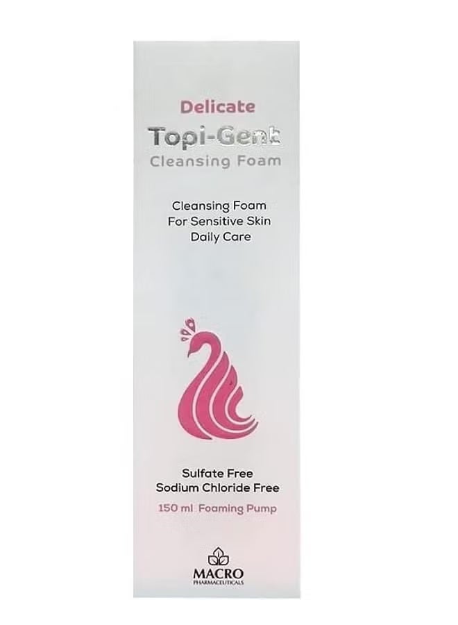 Macro Topi-Gent cleansing foam delicate 150ml - Image 1