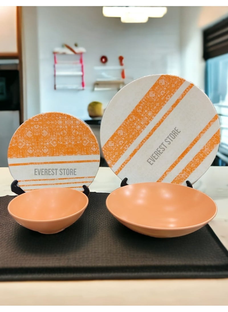 Fathy Mahmoud 24Piece Dinner Set Dishes Porcelain  Fathy Mahmoud - Lotus  - Image 1