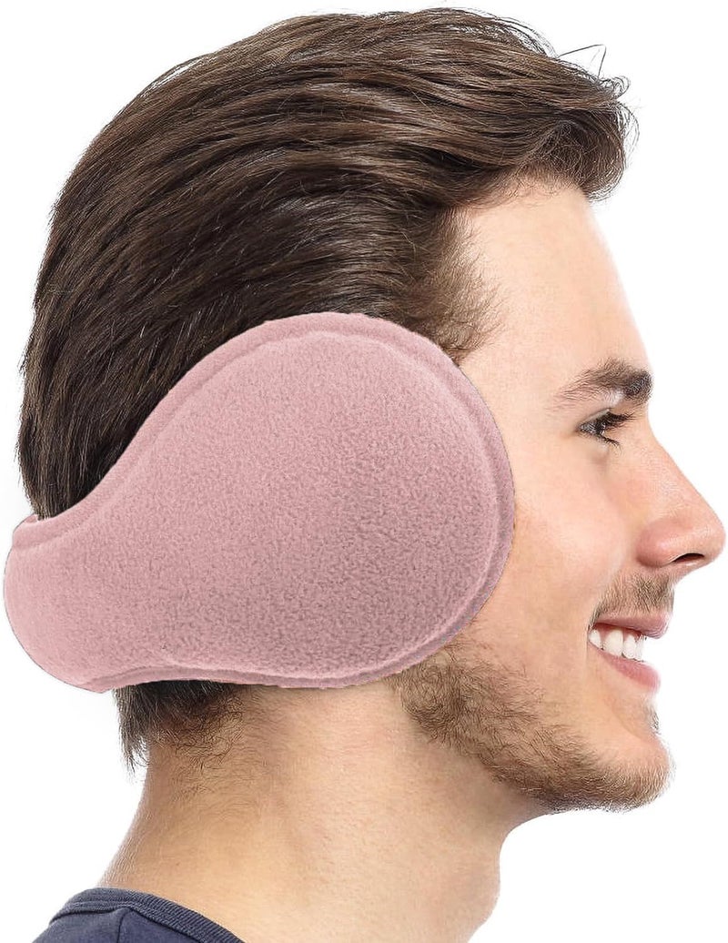 NORTHWIND Winter ear muffs for men, ear muffs for women, ear cover for winter,Behind The Head Style Winter Earmuffs,Foldable ear muff (PINK) - Image 2