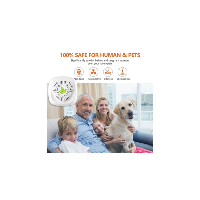 SOLARAE 4PCS Ultrasonic Pest Repeller, Efficient Spider and Mosquito Repellent Indoor Ultrasonic Pest Control Device Repelling Spider, Mosquitoes, Mouse, Cockroach and Other Rodents, 100% Safe - Image 4