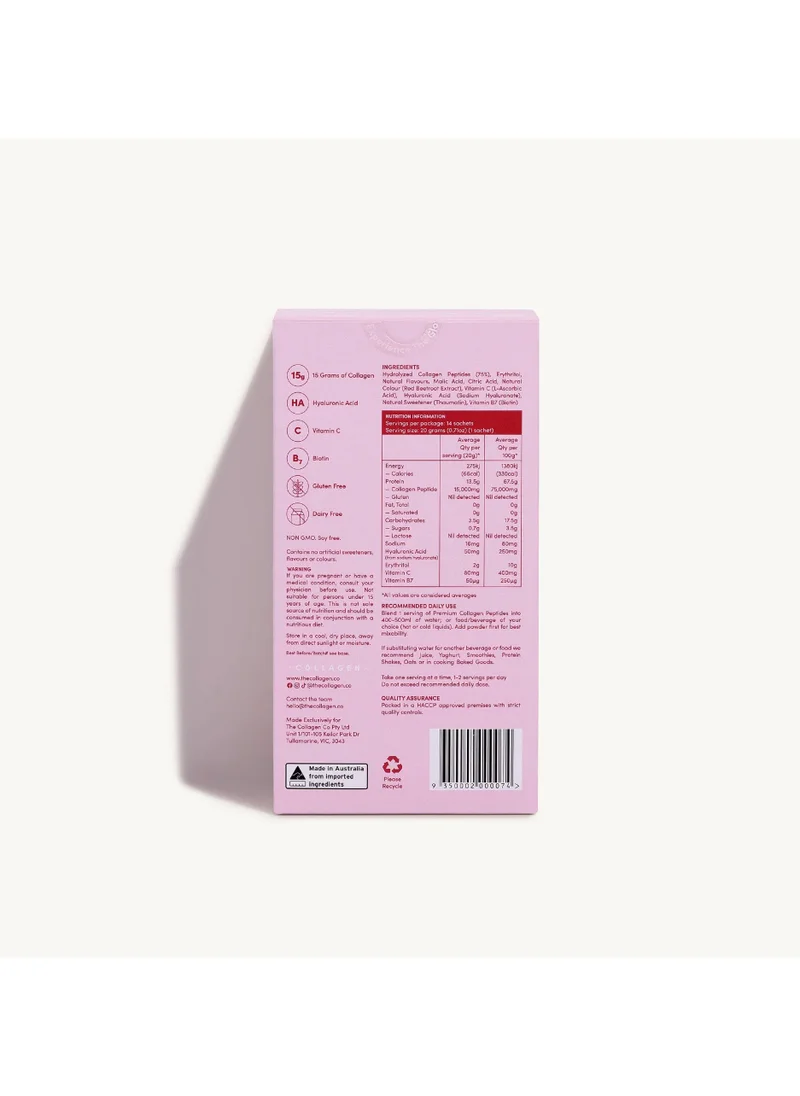 The Collagen Co Strawberry Watermelon Collagen Sachets - 280g