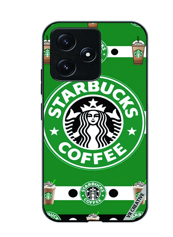 VR CREATIVE Protective Case Cover For Xiaomi Poco M6 Pro 5G Starbucks 4 Design Multicolour - Image 1