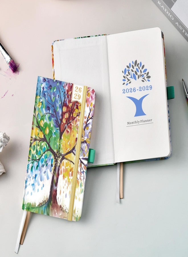 Coboll Pocket Calendar 2026-2029 - Planner 2026-2027, JUL. 2026 - JUN. 2029, 3 Year Monthly Planner 6.3" x 3.8", 2026-2029 Pocket Calendar for Purse - Image 2