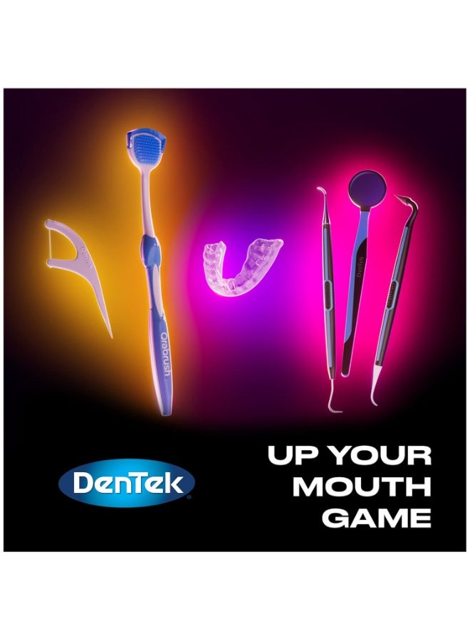 DenTek Oral Care, Inc DenTek Tongue Cleaner, Fresh Mint, Removes Bad Breath, 2 Pack - Image 5