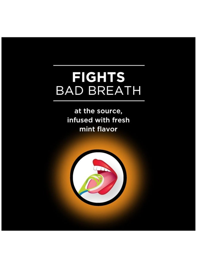 DenTek Oral Care, Inc DenTek Tongue Cleaner, Fresh Mint, Removes Bad Breath, 2 Pack - Image 3