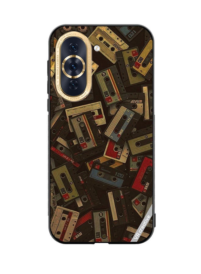 VR CREATIVE Protective Case Cover For Huawei Nova 10 Music Carrds Design Multicolour - Image 1