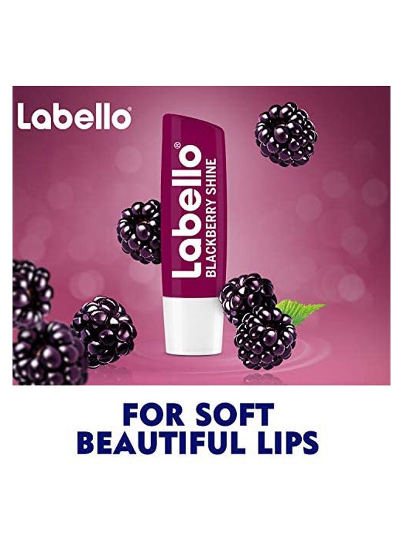 Labello 24 Hours Melt In Lip Care Moisturizer Blackberry Shine 5.5ml - Image 3