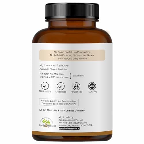 Herb Essential Kapikachu Tablets 500mg, 60 Tablets | Mucuna Pruriens, Boosts Energy, Vitality & Mood | Natural, Vegan & Paraben-Free | Ayurvedic Supplement - Image 3