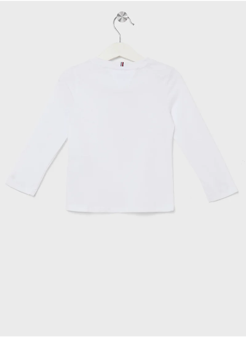 تومي هيلفيغر TH STARS FLAG PRINT TEE LS