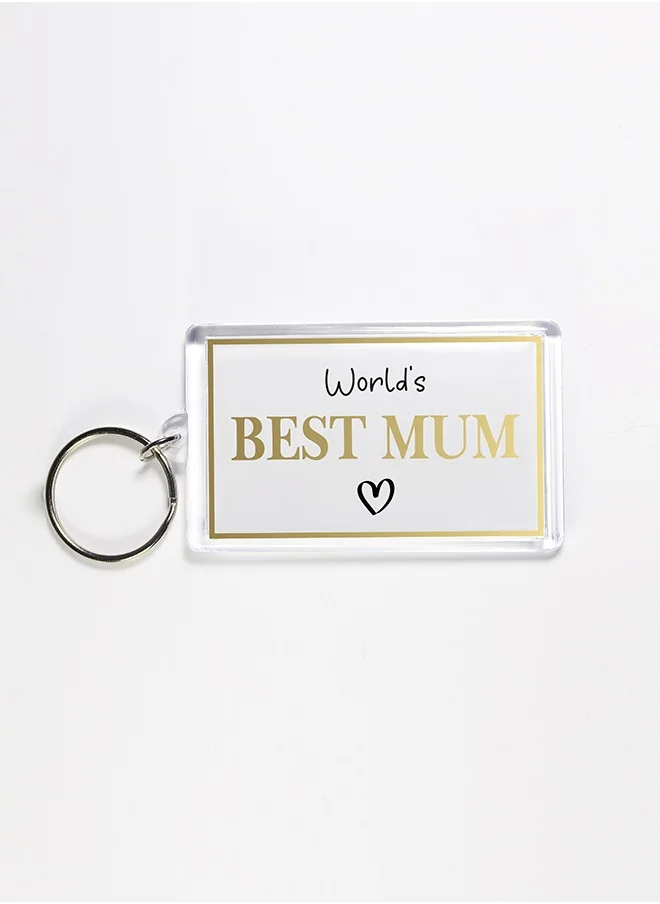 Share the Love World's Best Mum Key Chain