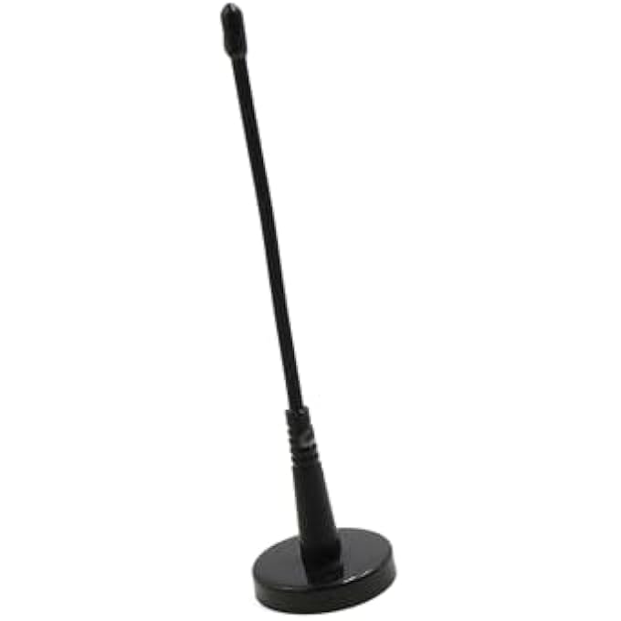 rayihni Black Magnetic Base Truck Vehicle Car Roof Mount Decorative Aerial Antenna Auto Replacement Parts - Image 1